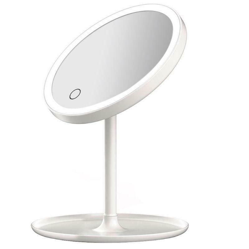 LED Illuminated Smart Desktop Beauty  Makeup Mirror