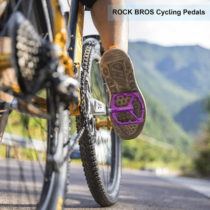 ROCKBROS Mountain Bike Pedal MTB Pedal Bicycle Flat Pedal