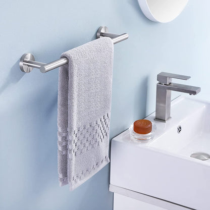 12 inch matte black towel holder bathroom towel rack kitchen dishcloth rack