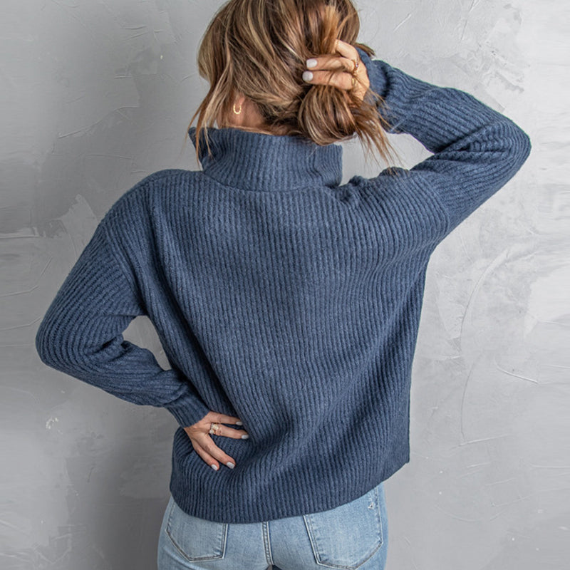 Women's Casual Knit Sweatshirt