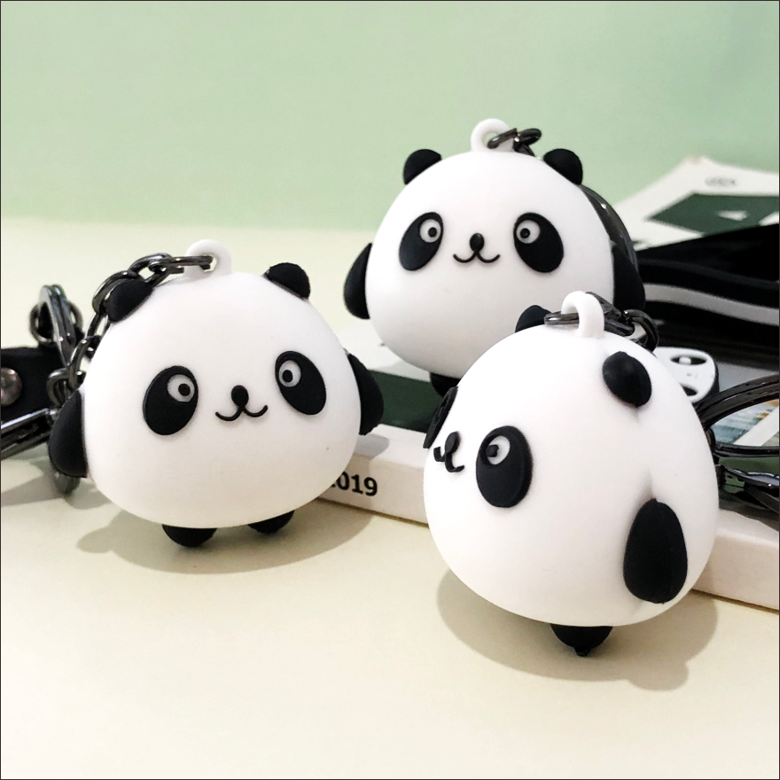Cute Panda Keychain Pendant Ornament