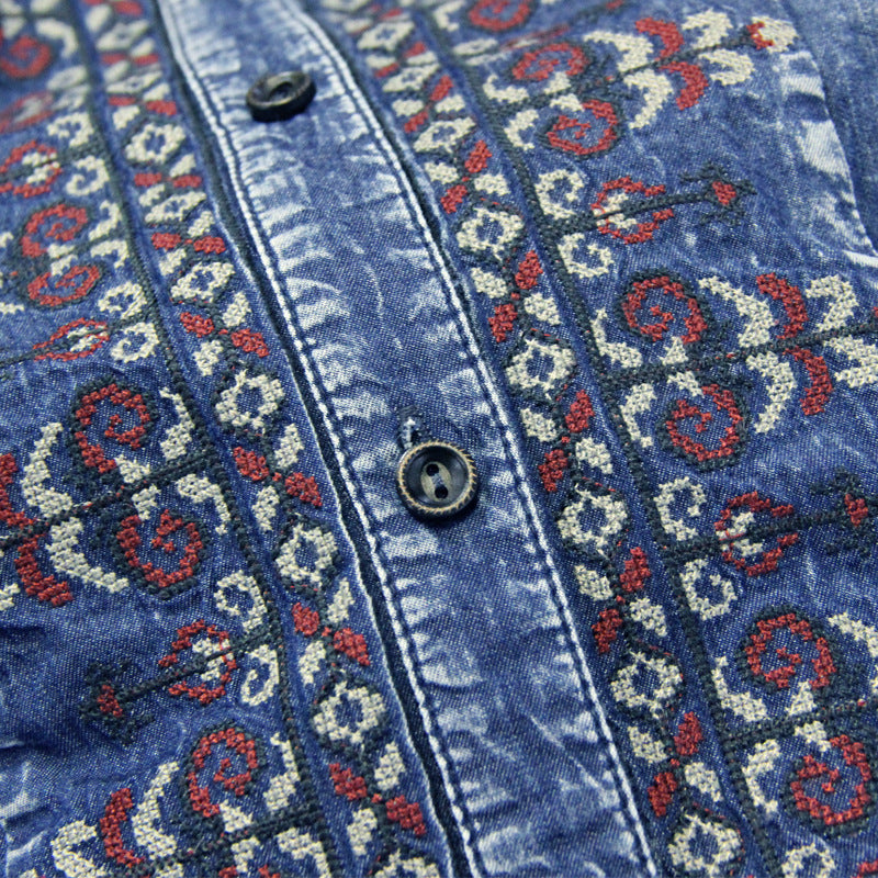 Western Denim Dress For Women