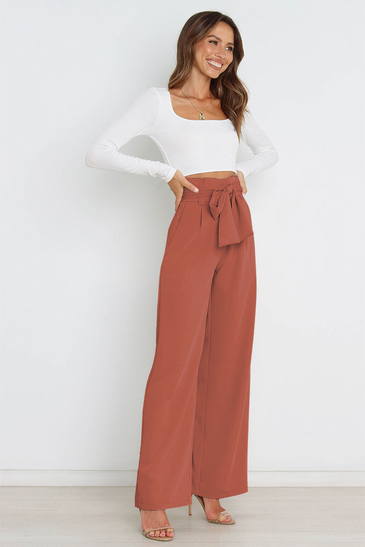 Women's Casual Loose Suit Pants