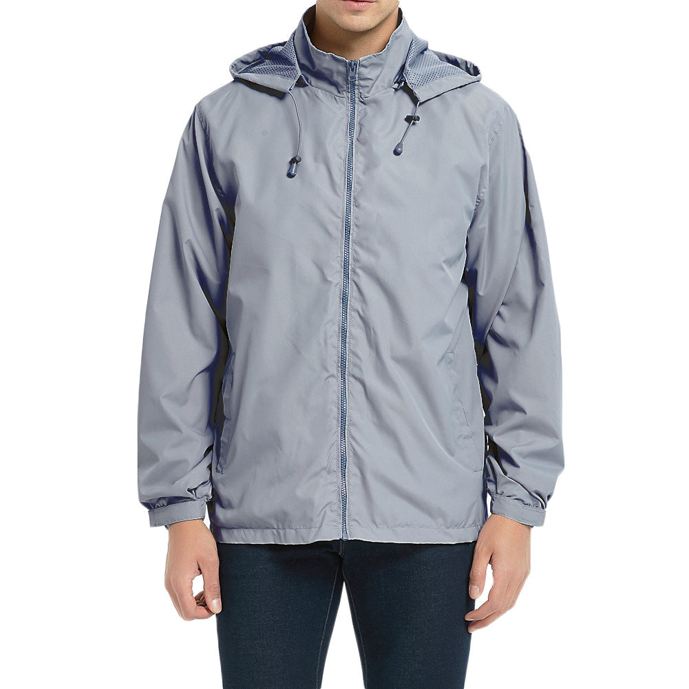 Men's Casual Outdoor Sports Hooded Jacket