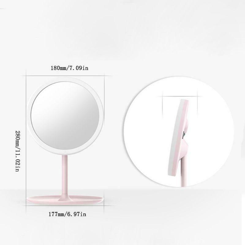 LED Illuminated Smart Desktop Beauty  Makeup Mirror