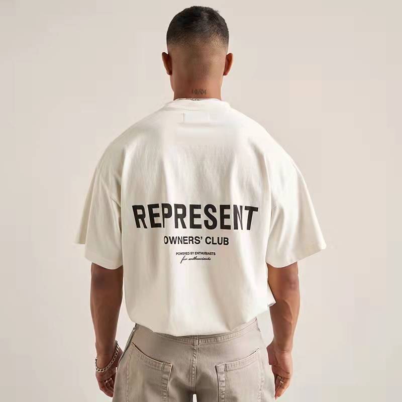 REPRESENT Unisex Casual Short Sleeve T-Shirt