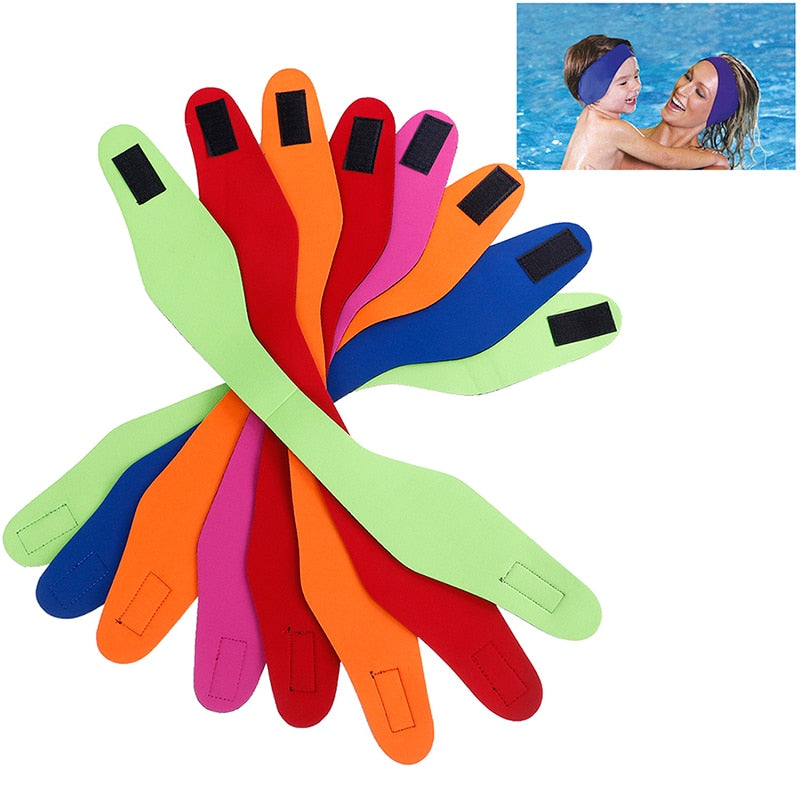 Swimming Supplies Swimming Waterproof Elastic Headband