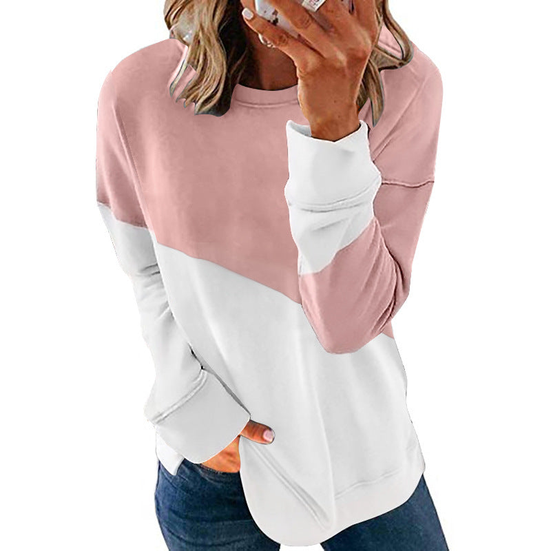 Women's Round Neck Loose Casual T-Shirt