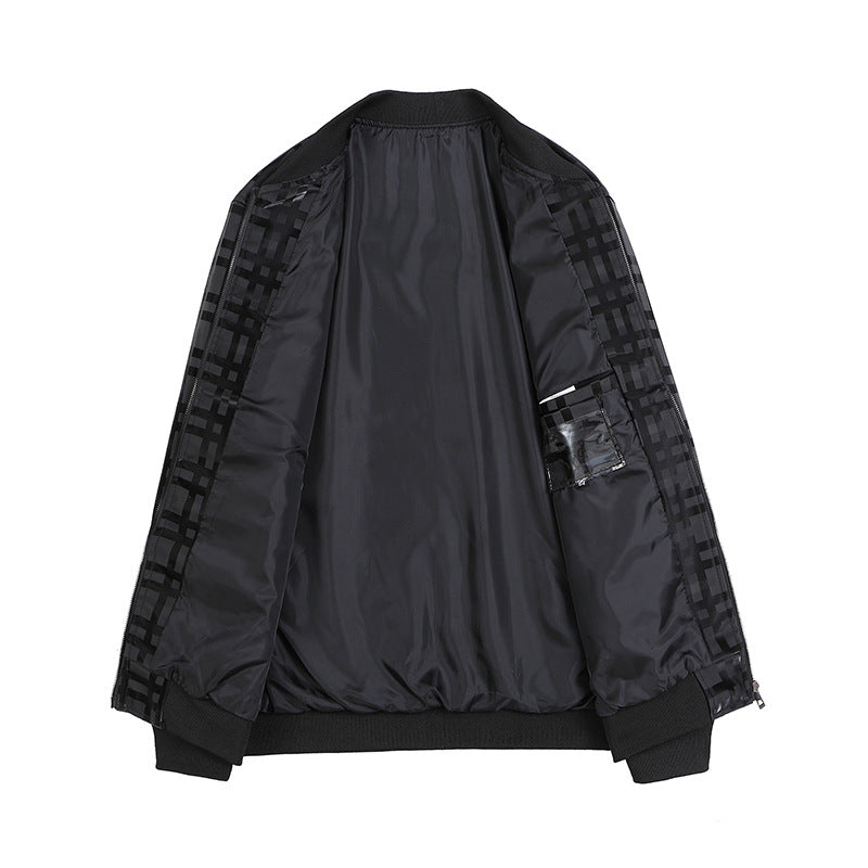 Men's Thick Plush Winter Plaid Jacket
