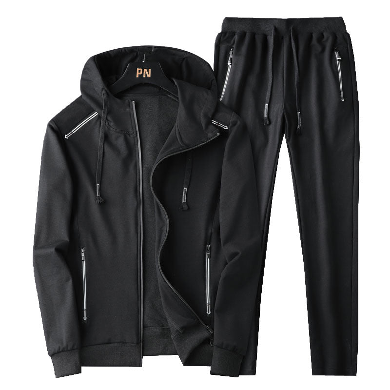 Men's Hoodie Casual Sports Long-sleeved Trousers Suit