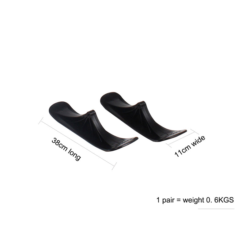 Sled Ski Scooter Children Sled Ski Accessory Black