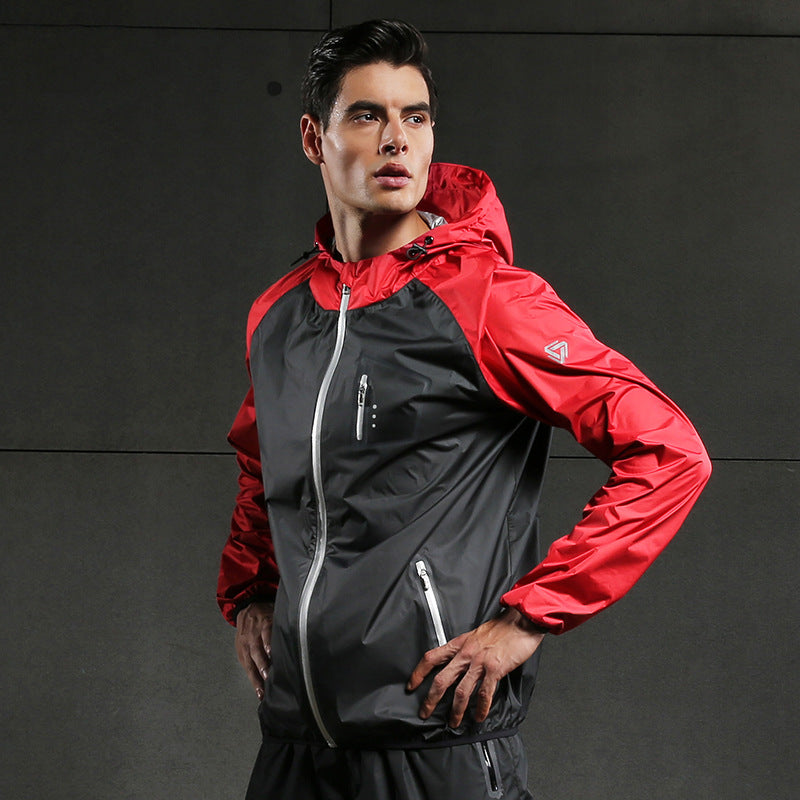 Men's Fitness Running Perspiration Sports Jacket