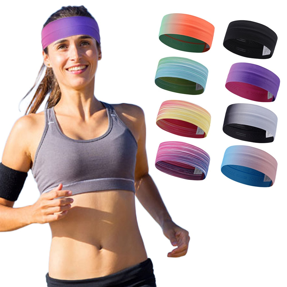 Sports Headband Breathable Sweat-absorbent Belt Jogging Yoga Headband