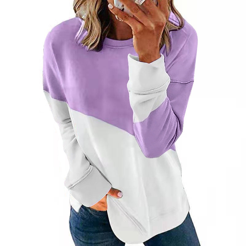 Women's Round Neck Loose Casual T-Shirt