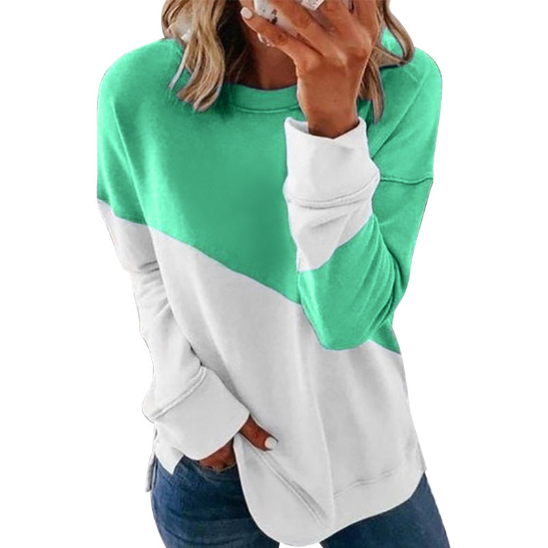 Women's Round Neck Loose Casual T-Shirt