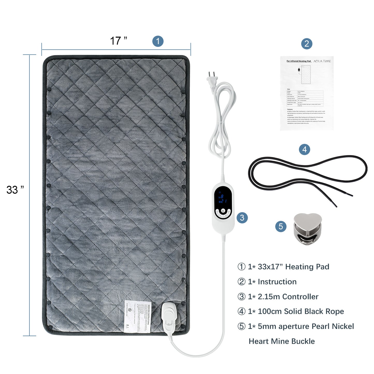 Carbon Fiber Far Infrared Shoulder And Neck Electric Blanket