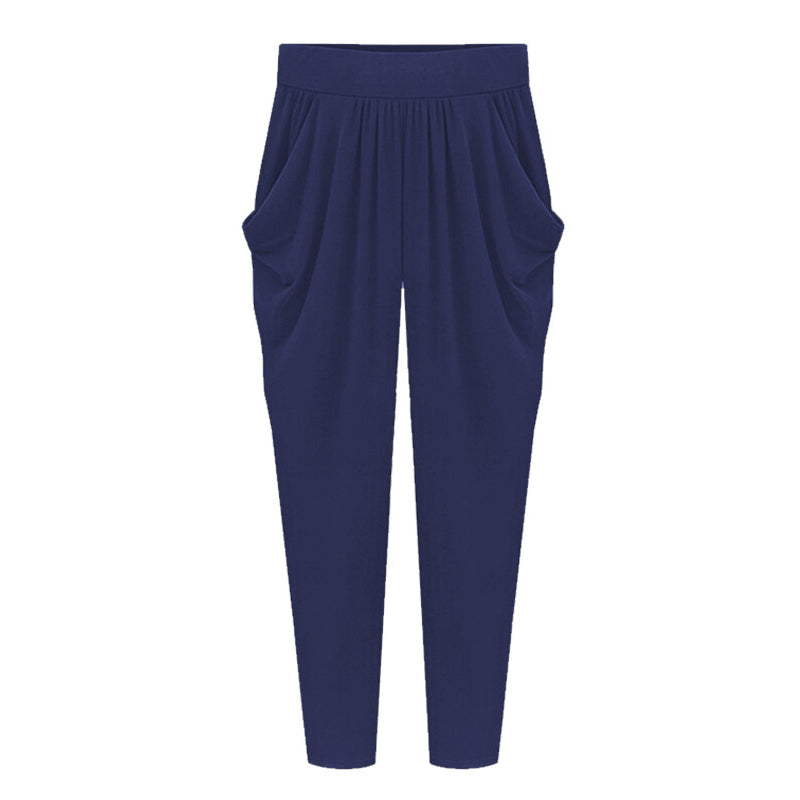 Women's Solid Color Loose Casual Pants