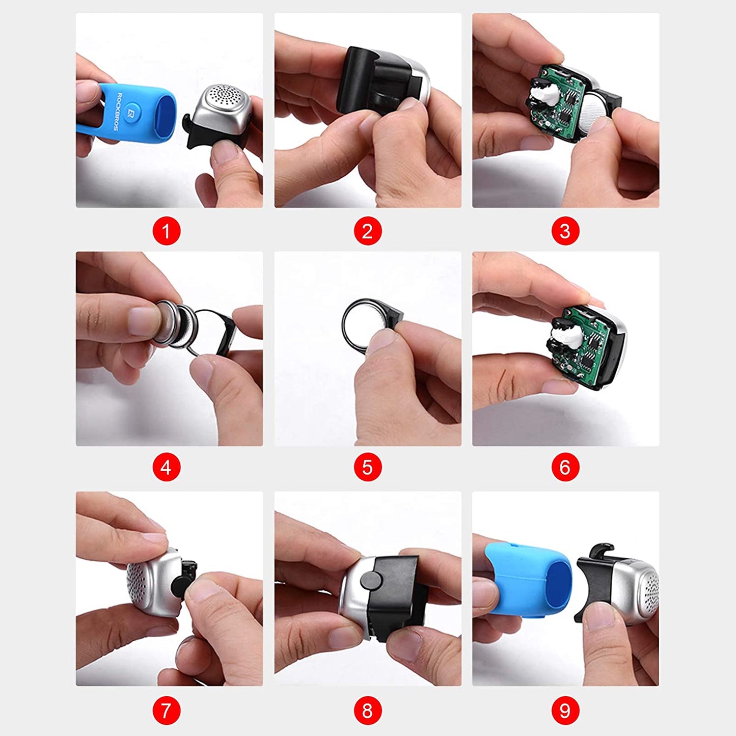 ROCKBROS Electric Bicycle Bell Bicycle Horn