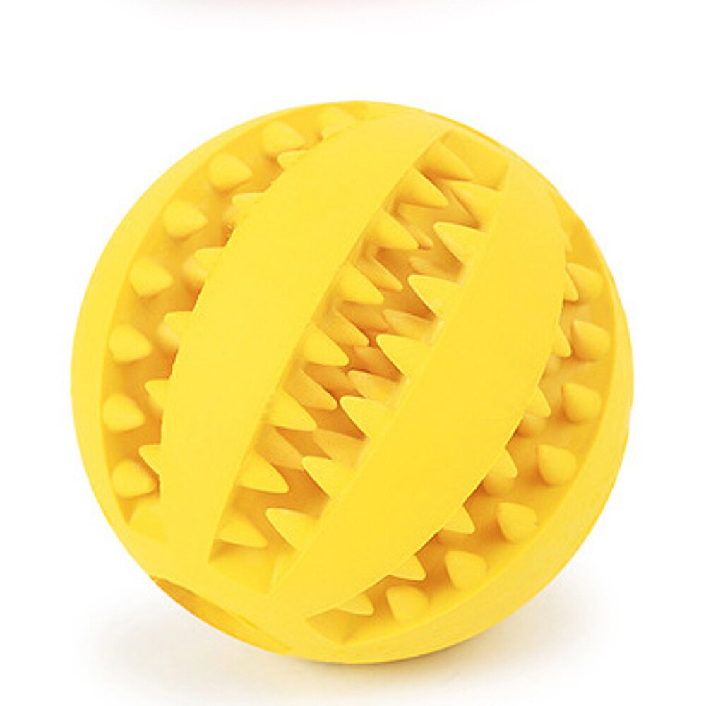 Dog Rubber Ball Pet Chewing Molar Snack Toy