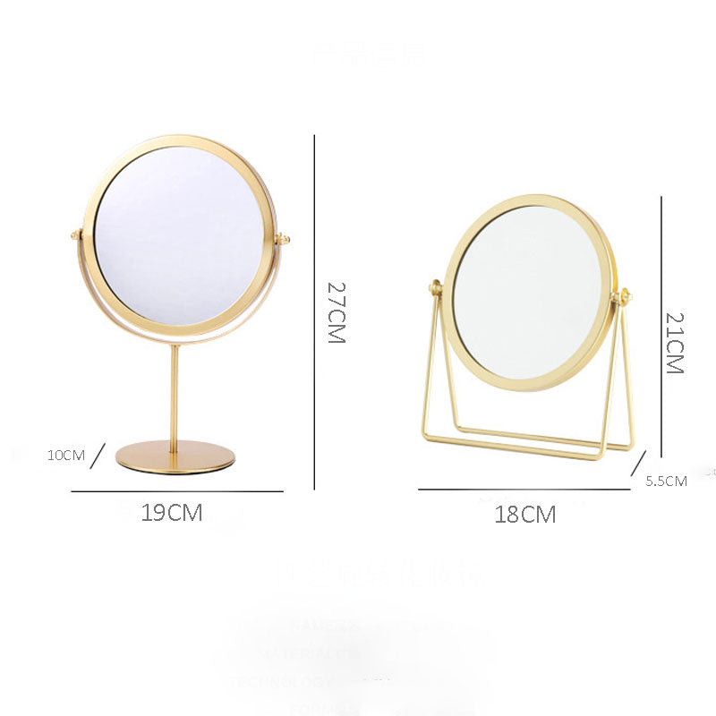 Simple And Modern Desktop Cosmetic Makeup Mirror