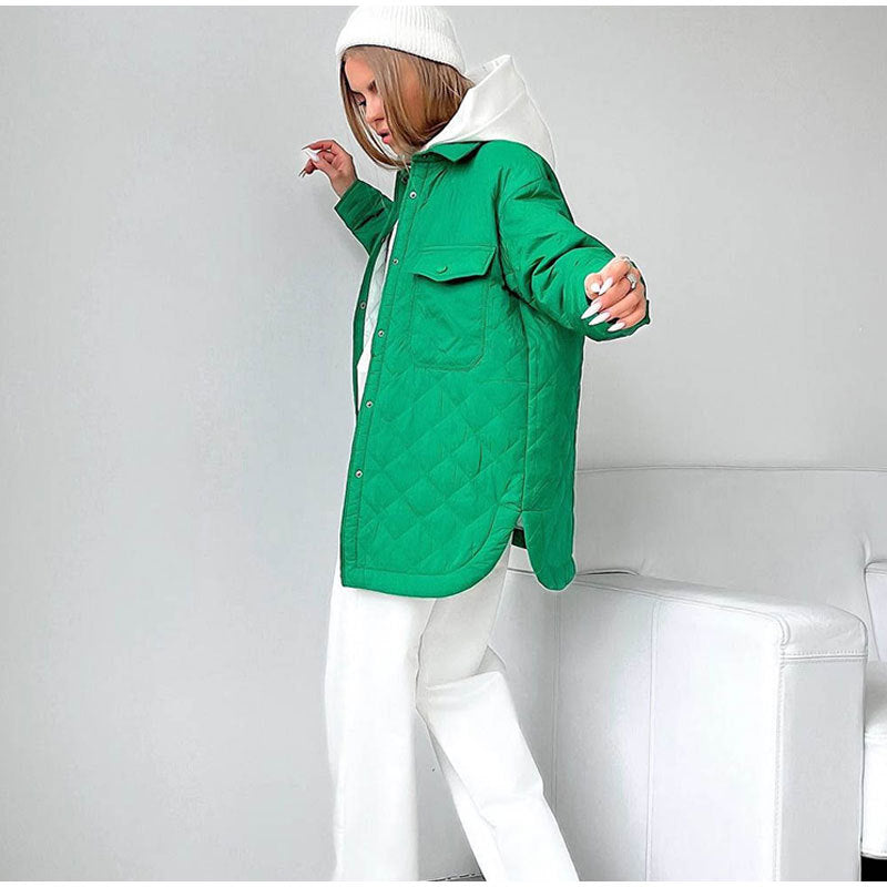 Winter Casual Lace-Up Cardigan Jacket For Women