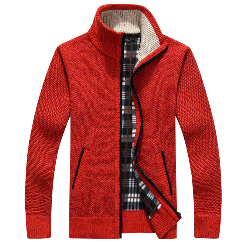 Men's Streetwear Solid Colored Sweater Cardigan