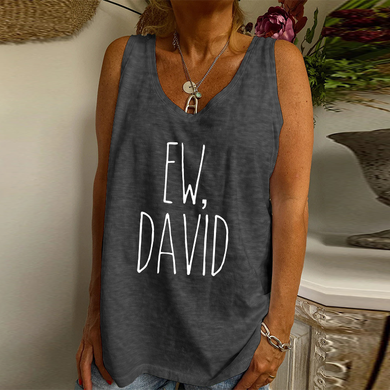 Women's Casual EW,DAVID Tank
