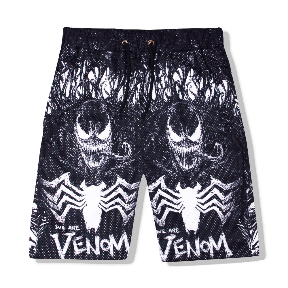 Men's Sweatpants Quick-Drying Men's Floral Pants