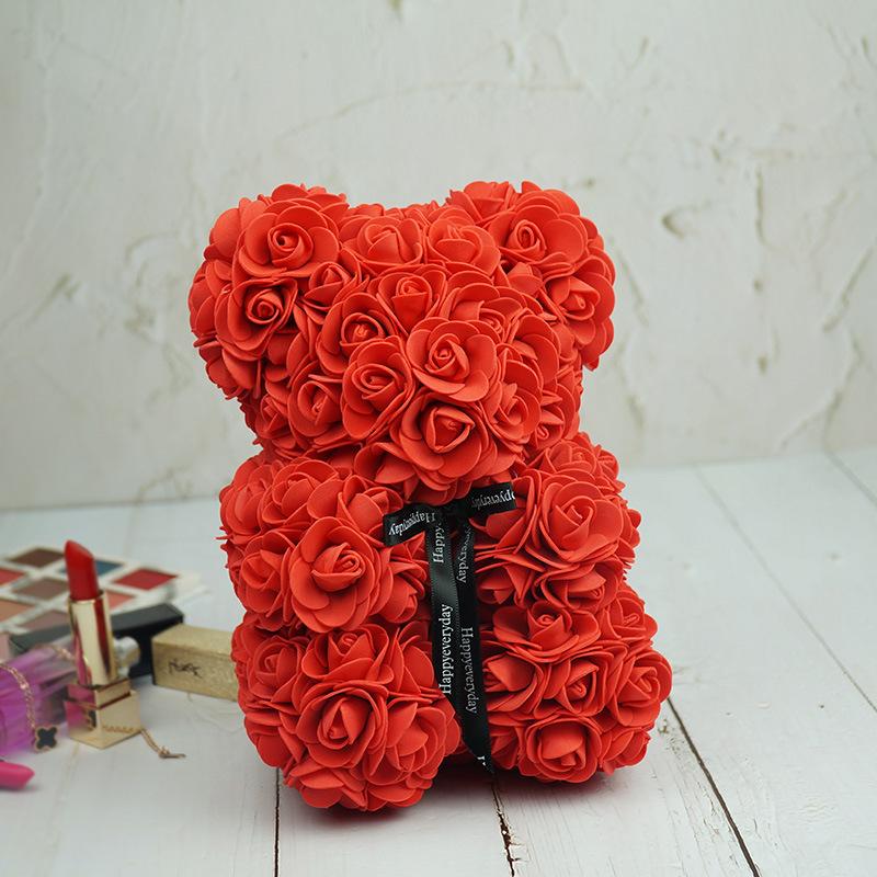 Rose Teddy Bear Stuffed Animals Teddy Bear(Small Size)