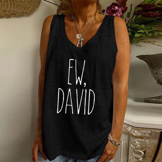 Women's Casual EW,DAVID Tank