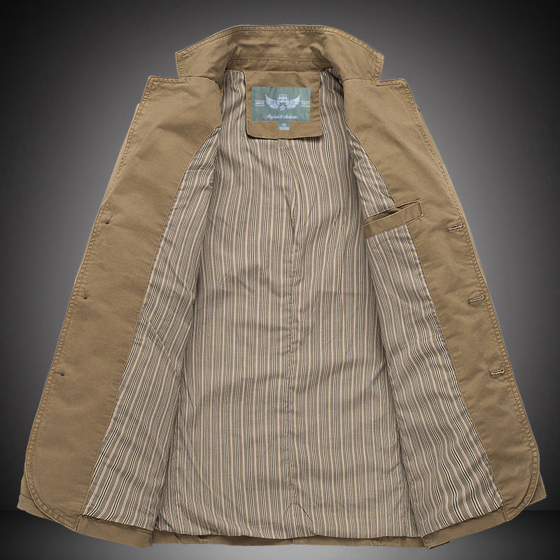 Men's Cotton Casual Blazer