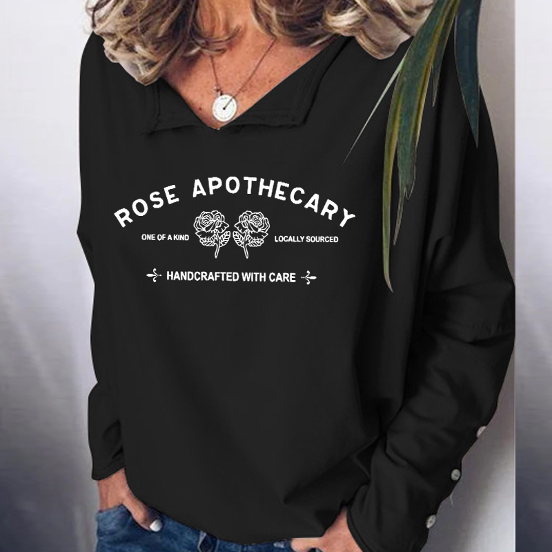 Women's Casual ROSE Sweatshirt