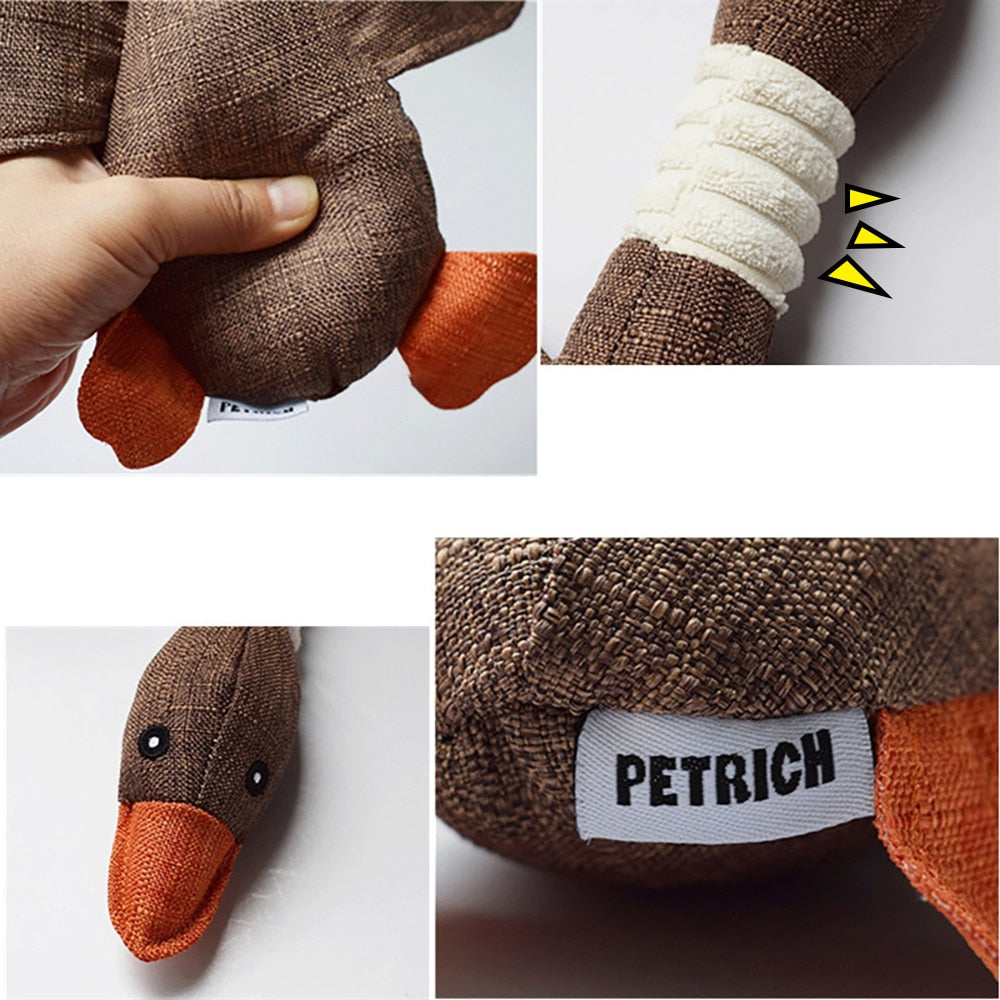 Dog Toy Plush Vocal Animal Chewing Pet Toy