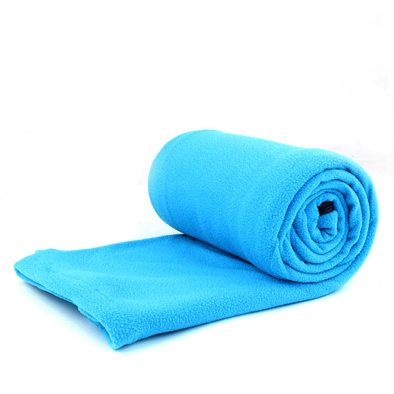 Outdoor Fleece Sleeping Bag Camping Travel Warm Blanket Anti-dirty Sleeping Bag