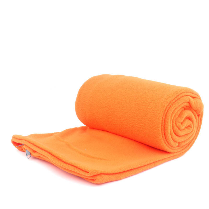 Outdoor Fleece Sleeping Bag Camping Travel Warm Blanket Anti-dirty Sleeping Bag