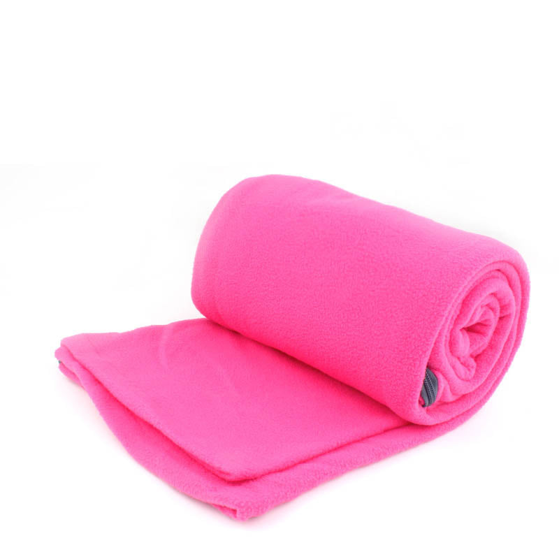 Outdoor Fleece Sleeping Bag Camping Travel Warm Blanket Anti-dirty Sleeping Bag