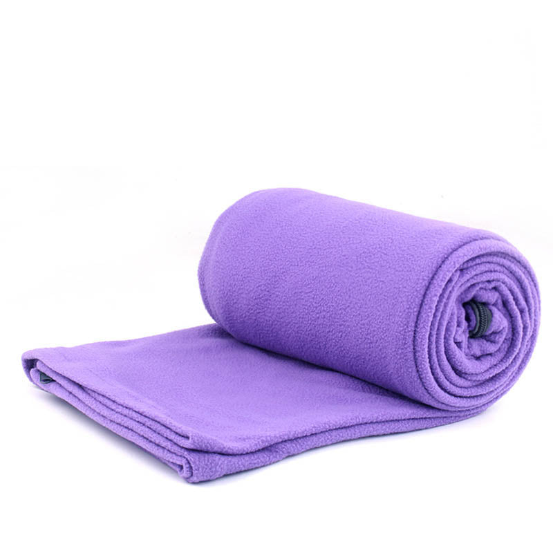 Outdoor Fleece Sleeping Bag Camping Travel Warm Blanket Anti-dirty Sleeping Bag