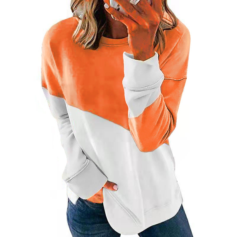 Women's Round Neck Loose Casual T-Shirt