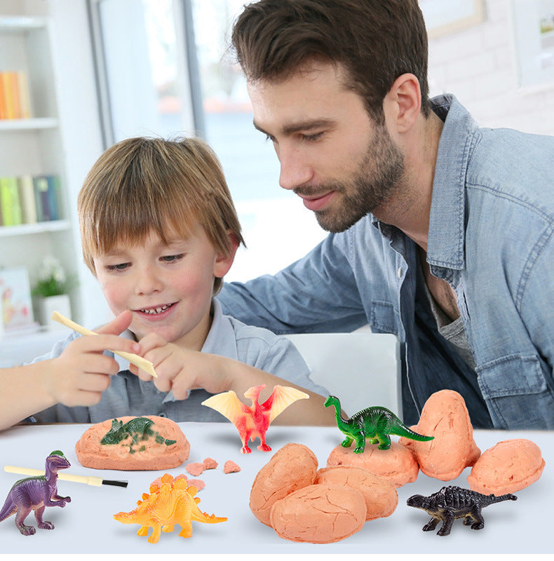 Children's Toy Dinosaur Egg Archaeological Excavation Dinosaur Model Gift