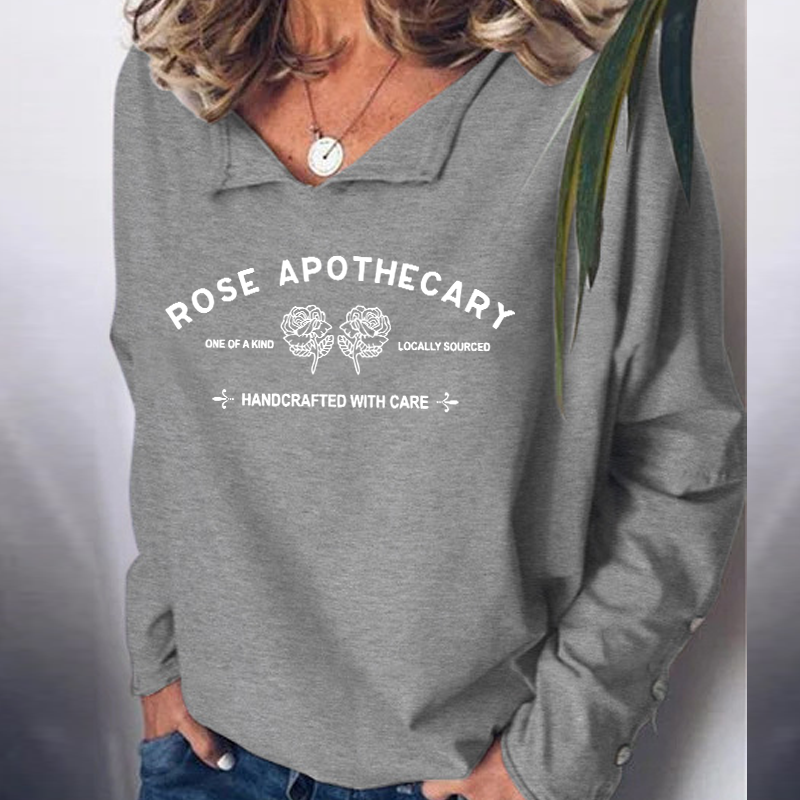 Women's Casual ROSE Sweatshirt