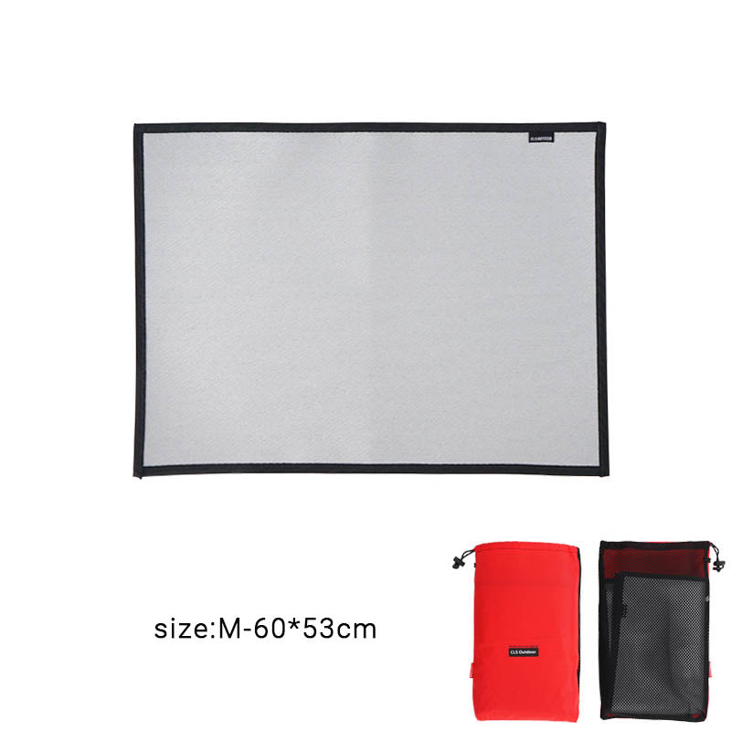 Outdoor Camping Fireproof Cloth Picnic Barbecue Heat Insulation Pad