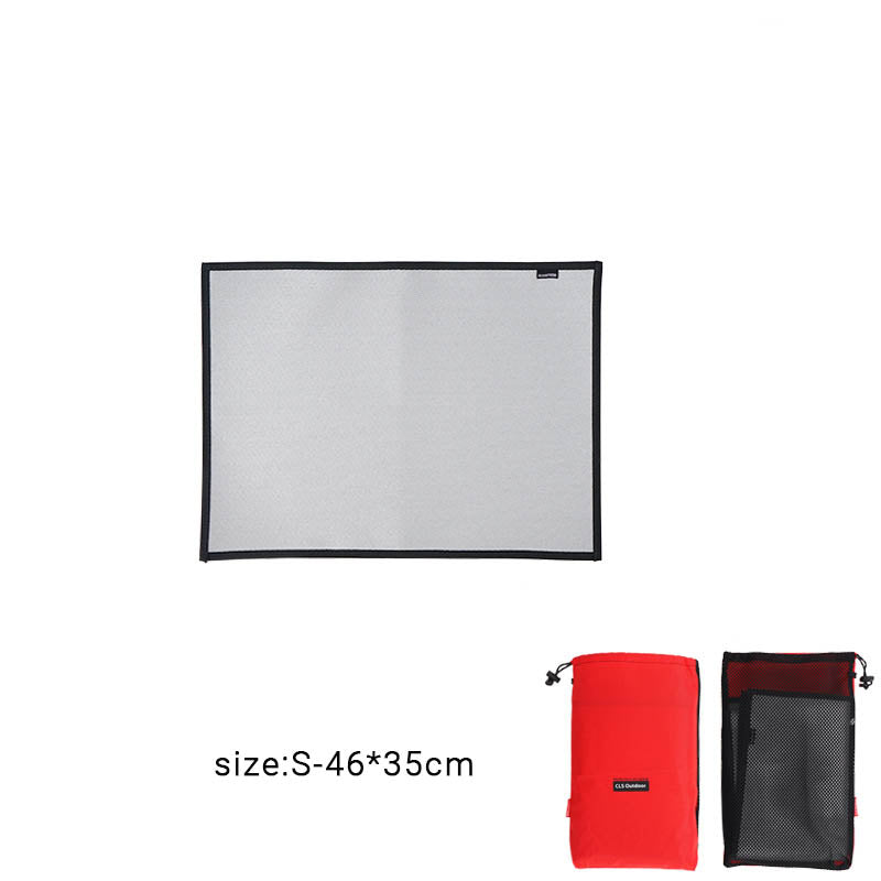 Outdoor Camping Fireproof Cloth Picnic Barbecue Heat Insulation Pad
