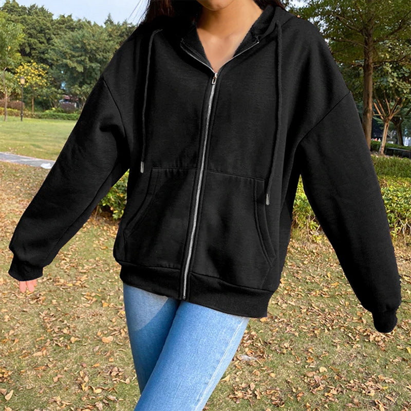 Women's Outdoor Casual Hooded Cardigan Jacket