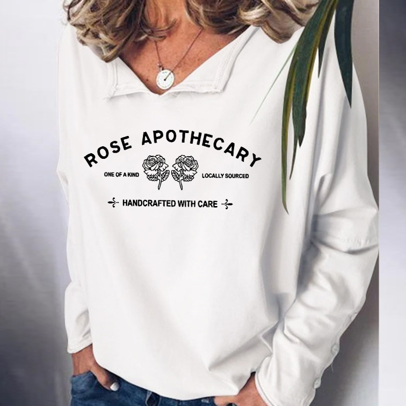 Women's Casual ROSE Sweatshirt