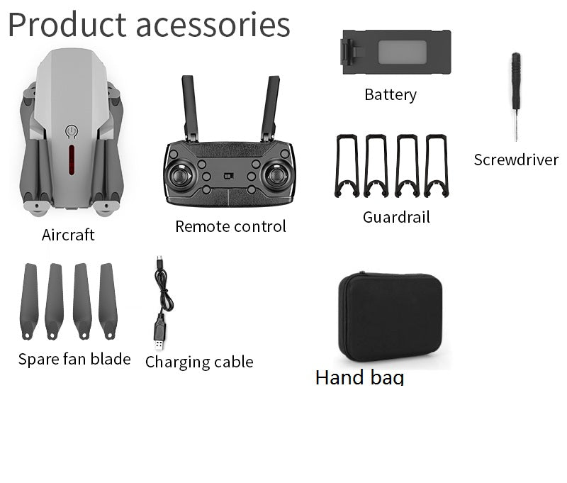 4K Dual Camera Rotation Rrofessional UAV Drone