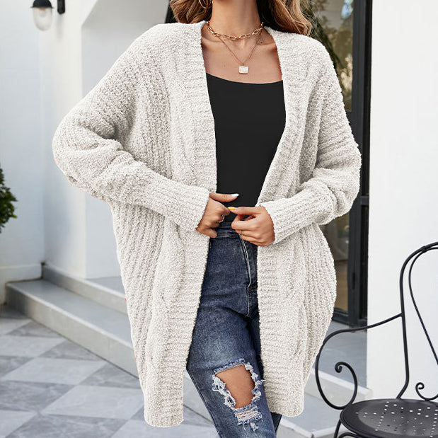 Women's Loose Cardigan Knit Sweater