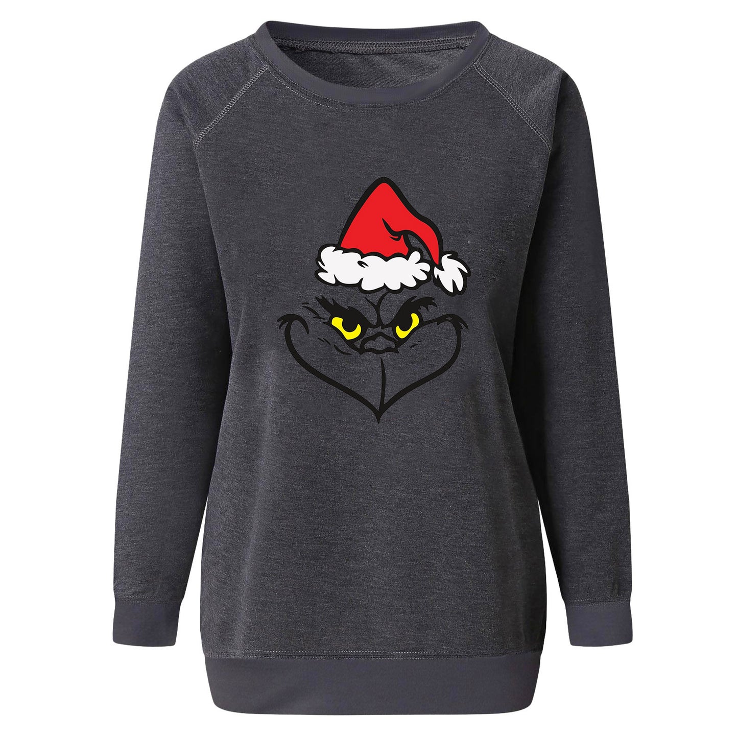 Women's Casual Grinch Christmas Sweatshirts