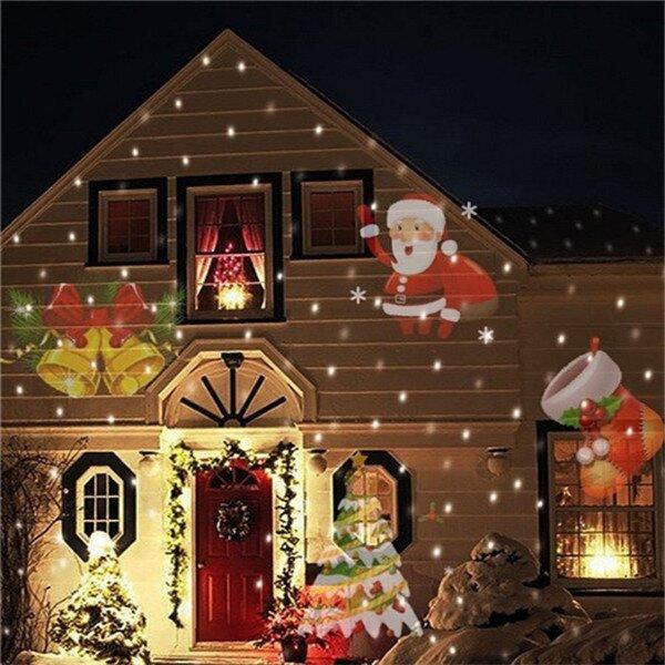 Christmas Holographic Projection Home Projector