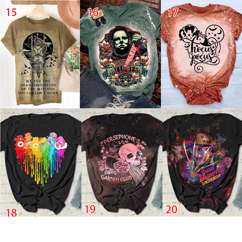 Short Sleeve Casual 3D Printed Women's T-Shirt