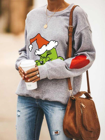 Christmas Grinch Sweater Women's Hoodie Sweatshirt